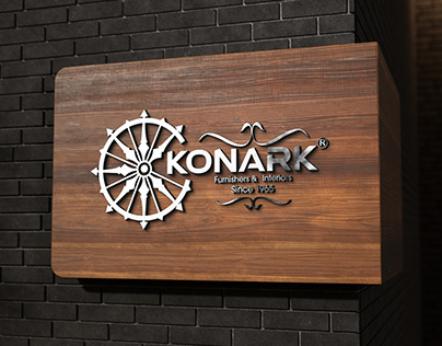 Konark Furniture logo design | visiting card | others