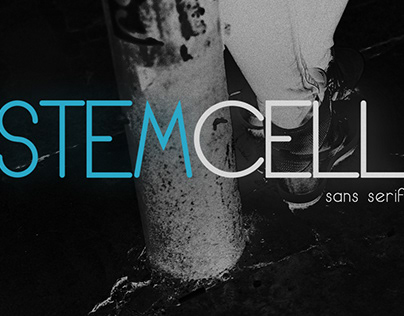 Stem Cell Sans Serif Font