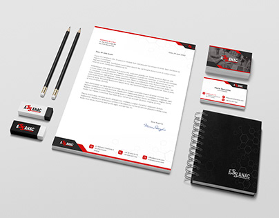 Branding company: Letterhead, business cards, gadgets