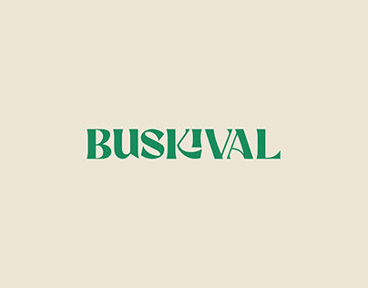 Buskival Festival Branding