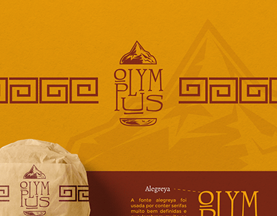 Olympus Burguer - Logo / Identidade visual