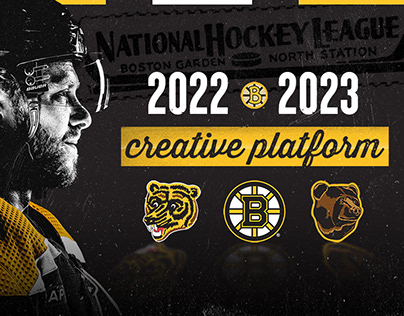 2022-23 Boston Bruins Creative Platform