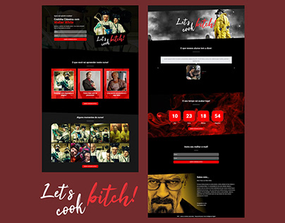Landing Page Ficticia - LetsCook!