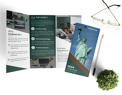 Tri-fold Brochure Design for Corporate Company
