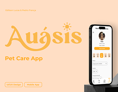Project thumbnail - Aúasis - Pet care app - UI/UX Design/Service Design