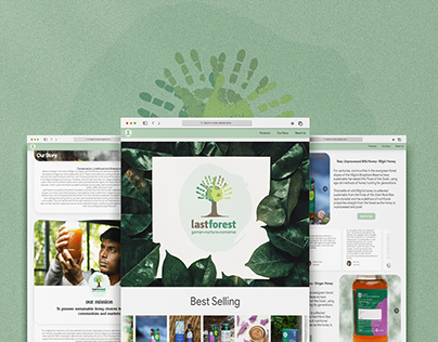 Last Forest- Website and App Design