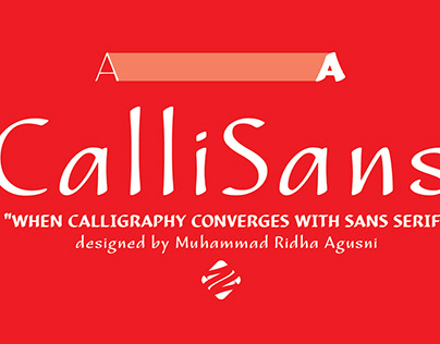 CalliSans Typeface
