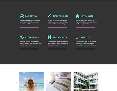 Vacation place landing page_