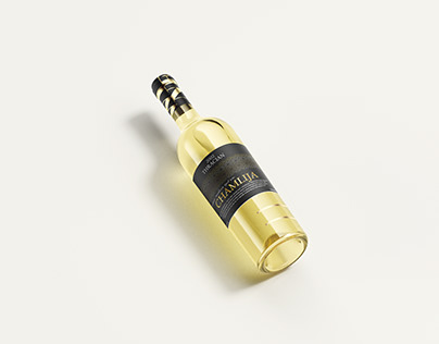Şarap Şişesi Etiket & Ambalaj Tasarımı