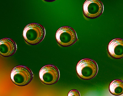 Micro water Droplets #50