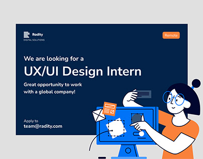 UX/UI Intern Wanted!