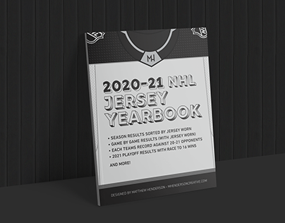 2020-21 NHL Jersey Yearbook