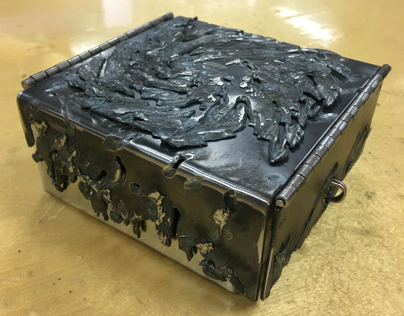 Metal Box with Lid