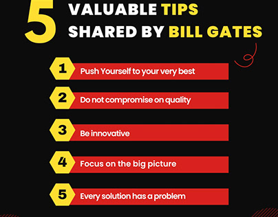 5 valuable tips shared by Bill Gates