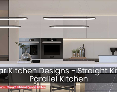 Modular Kitchen Designs - Straight Kitchen