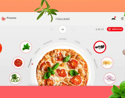 Interactive Pizza Ordering System