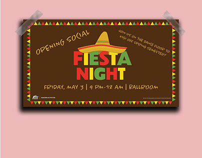 Poster - Fiesta Night