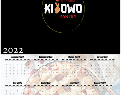 Calender For Kiyowo Pastry