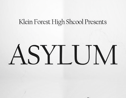 KFHS Presents "Asylum" Poster Design