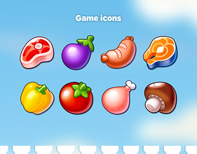 Game icons for the project AШАН