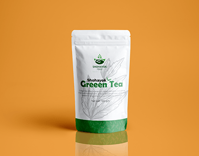 Packet Design for Shohayok Green Tea