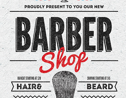 Barber Shop Flyer/Poster