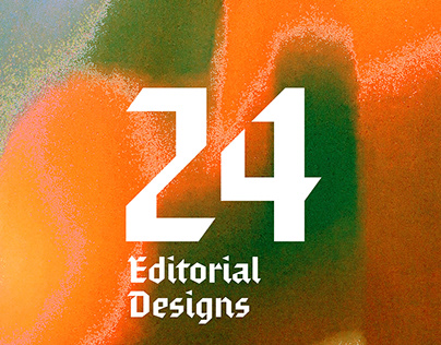 24 Editorial Designs