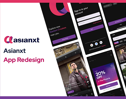 Asianxt App Redesign POC