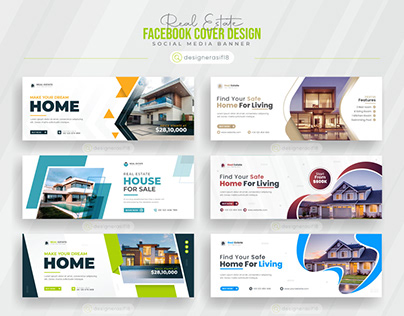 Facebook Cover & Banner Design For Real-Estate Agency