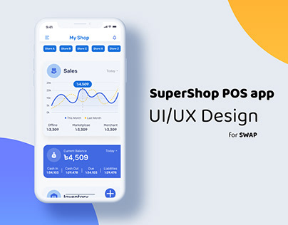 POS app UI/UX Design
