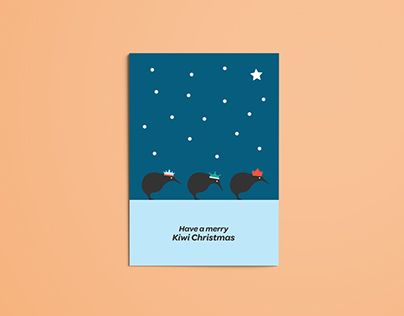 Kiwi Christmas Cards