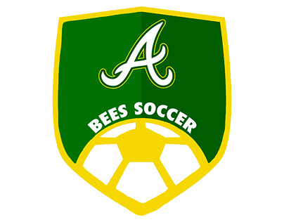 Academy Bees soccer logo