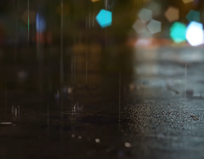 Rain effects- Blender 3D