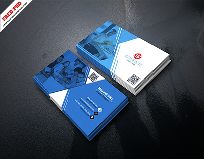 Premium Business Card Design Free PSD