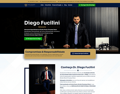 Site Institucional | Diego Fucilini Advogado Criminal