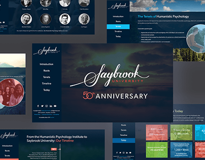 Saybrook 50th Anniversary Website