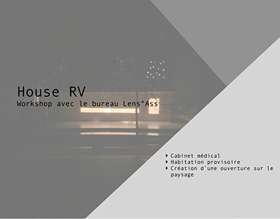 House RV - Laboratoire d'Identité Culturelle