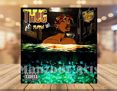 Thug Life Cover Art For Spotify, iTunes, SoundCloud