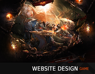DragonStone website design.