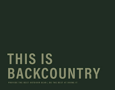 Backcountry Advertising Campaign