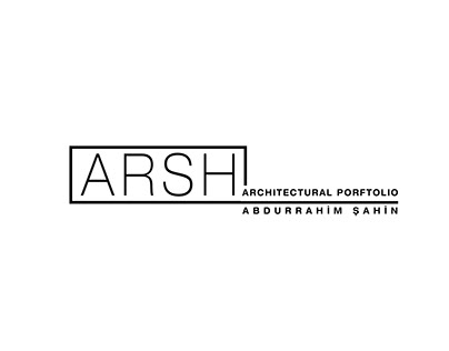 Abdurrahim ŞAHİN Architectural Portfolio