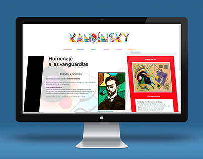 Web sobre Kandinsky