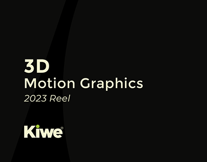 3D Motion Graphics - 2023 Reel