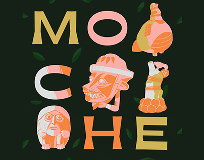 Jungle - MOCHE typeface (Pepite World foundry)