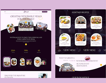 NVblast - Restaurant Website