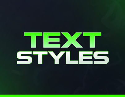 Thumbnail Text Styles
