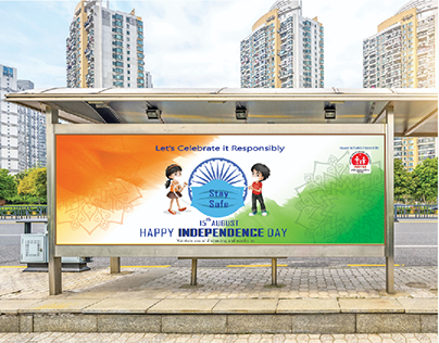 Bus Stop Panel ( independence day )