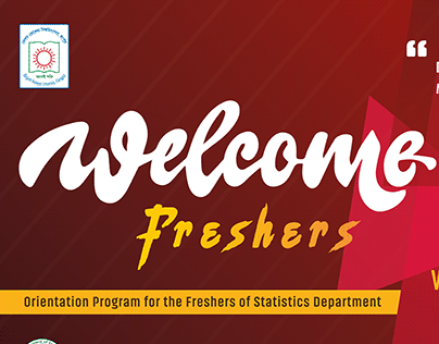 Freshers Welcome Banner