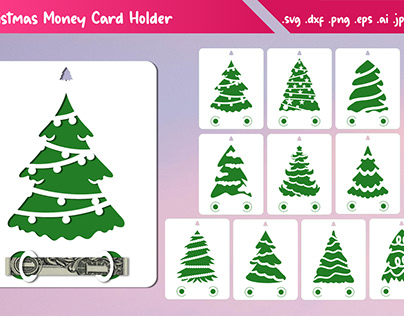 Christmas Money Card Holder