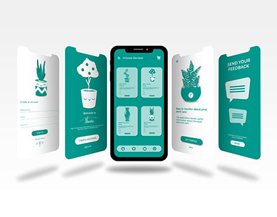 Plantin Mobile App Design Concept
